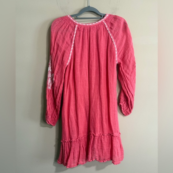 Tommy Bahama Linen Gauze Tunic Swim Cover-up Dress - Picture 13 of 14